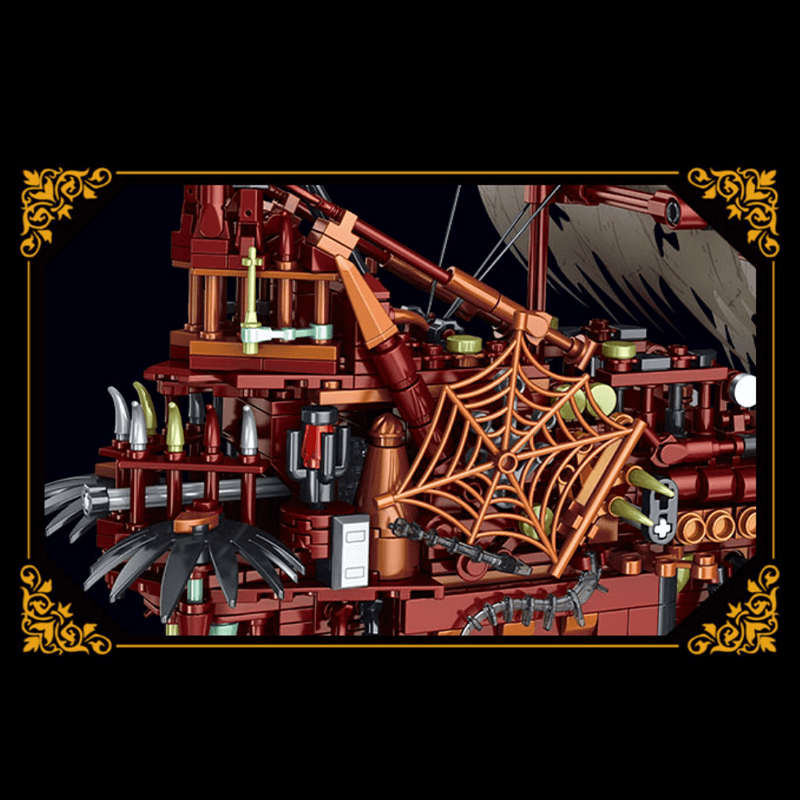 T2141 - Flying Ghost Ship - vue 3 | Power Blockz