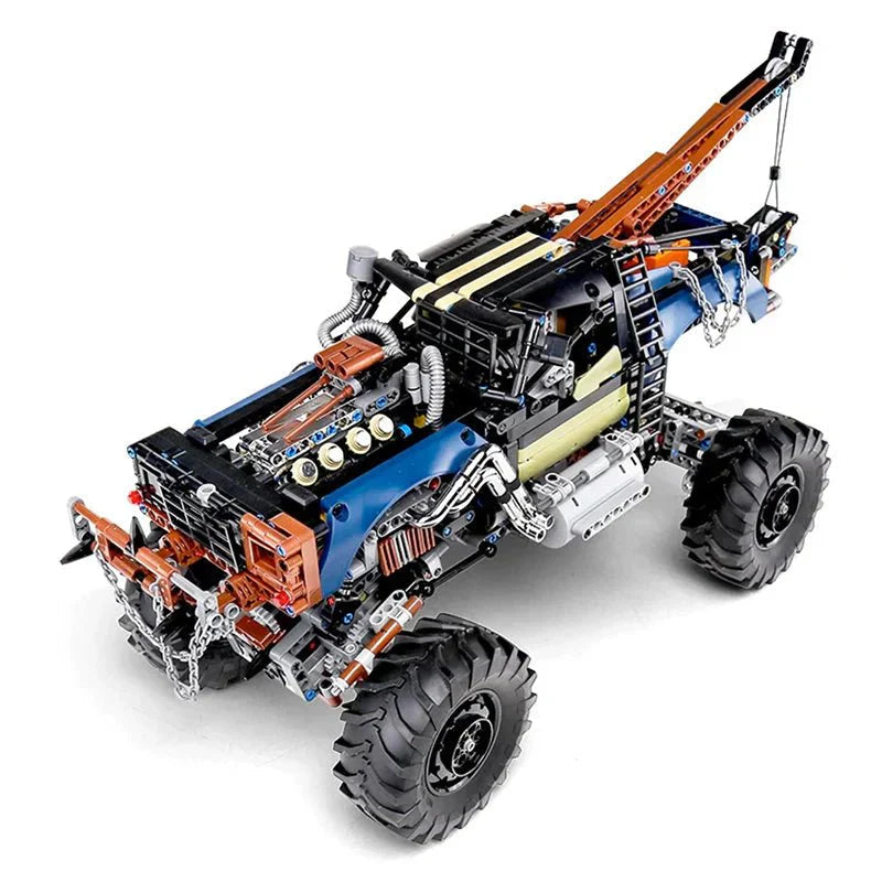 Mould King 18006 - Post-Apocalypse Survival Truck - vue 10 | Power Blockz