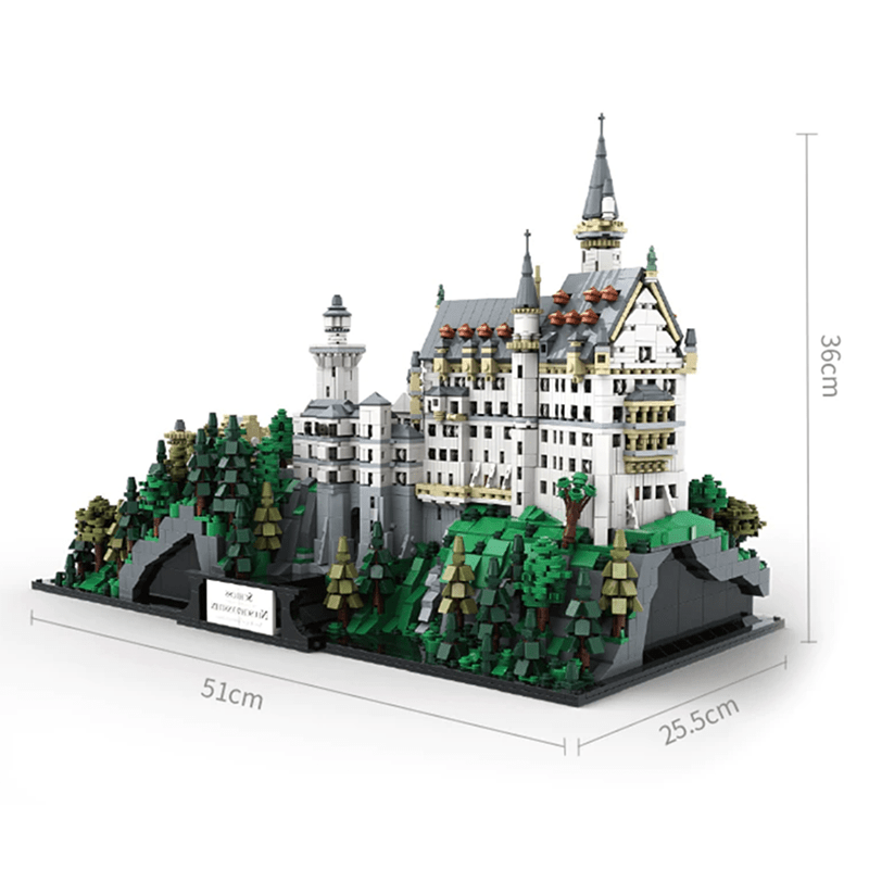Xingbao 8188 - Neuschwanstein Castle - vue 2 | Power Blockz