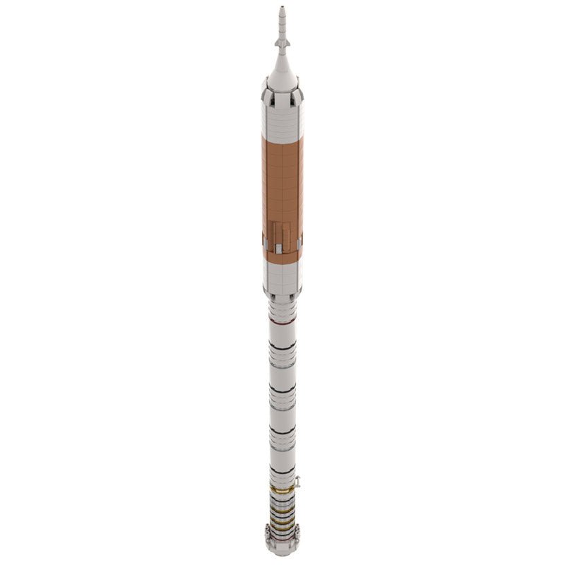 Gobricks 101792 - 88cm Ares I Rocket - vue 2 | Power Blockz