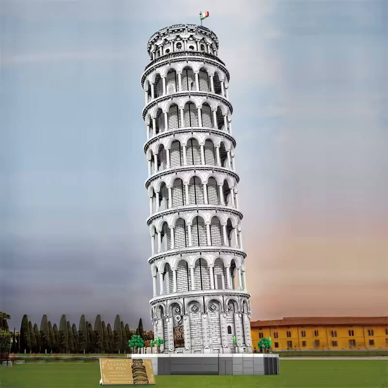 Reobrix66025 - Monumental Tower of Pisa - Ultimate Edition - vue 5 | Power Blockz