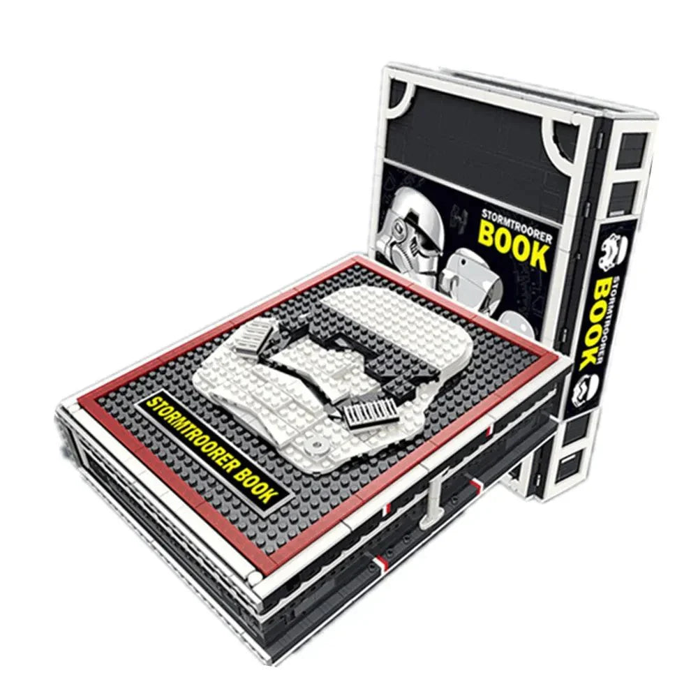 Power Blockz MOC 13003 - Star Wars Stormtrooper Book Bricks Toy - vue 8 | Power Blockz