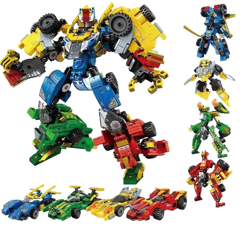 Sembo Mechanical Transformation Truck Car - Mechanical Transformation Truck Car Robot Bricks Toy | Power Blockz