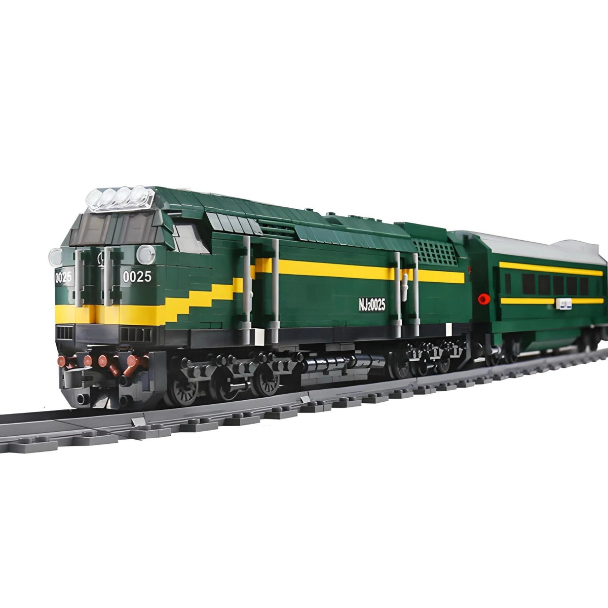 Mould King 12001 - Motorized Diesel Locomotive | Power Blockz