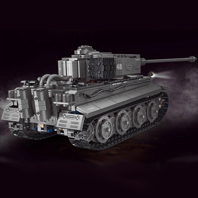 CaDa C61071W - Remote Controlled Tiger Tank - vue 4 | Power Blockz