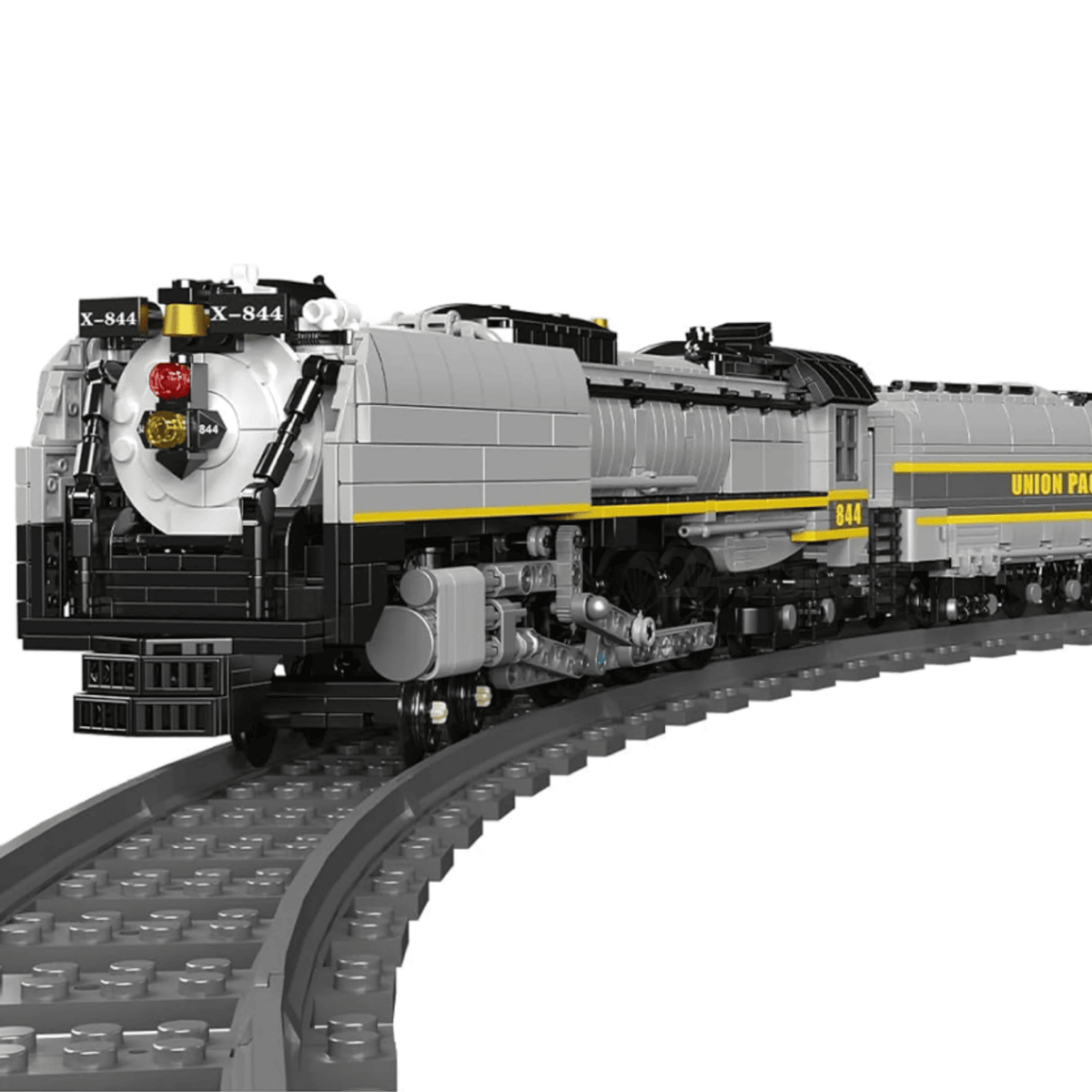 Mould King 12031 - Union Pacific 844 Locomotive - vue 2 | Power Blockz