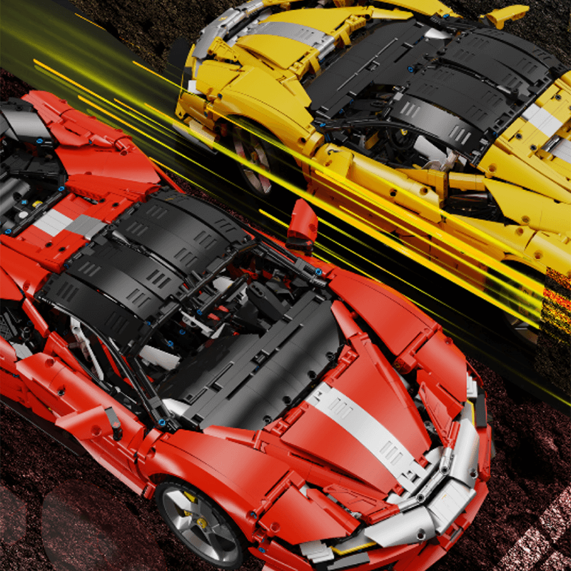 MISINI M6419 - Yellow - Ultimate SF90 – 2021 Edition - vue 17 | Power Blockz