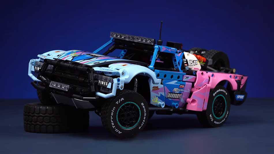 Sembo 715006 - Static Version - Baja Trophy 4x4 Truck - vue 4 | Power Blockz