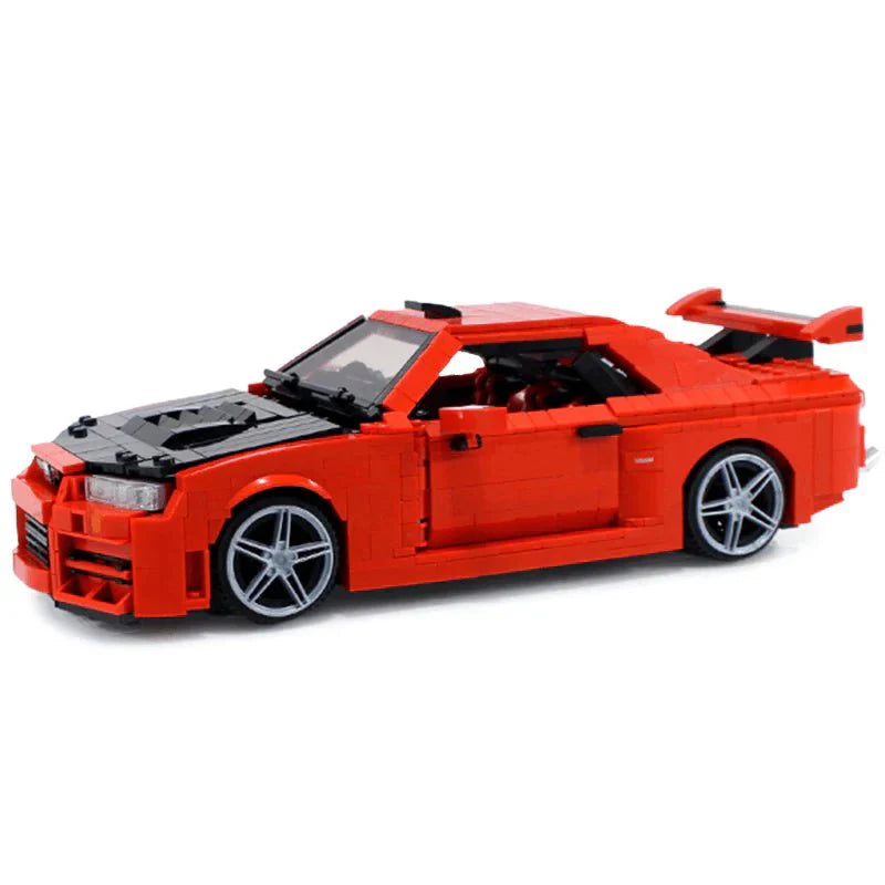 Sembo SY0001 - JDM Twin-Turbo Street Beast R34 - vue 12 | Power Blockz