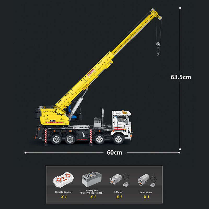 Reobrix 22007 PF - Crane Truck Remote Control - vue 12 | Power Blockz