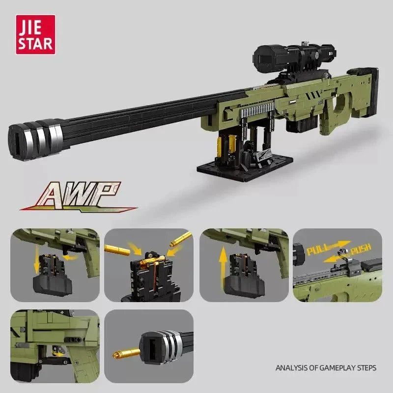 Jiestar 58022 - Super AWP - vue 9 | Power Blockz