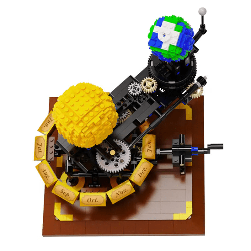 CaDa c71004W - Astrophysics Kinetic Sculpture - vue 3 | Power Blockz