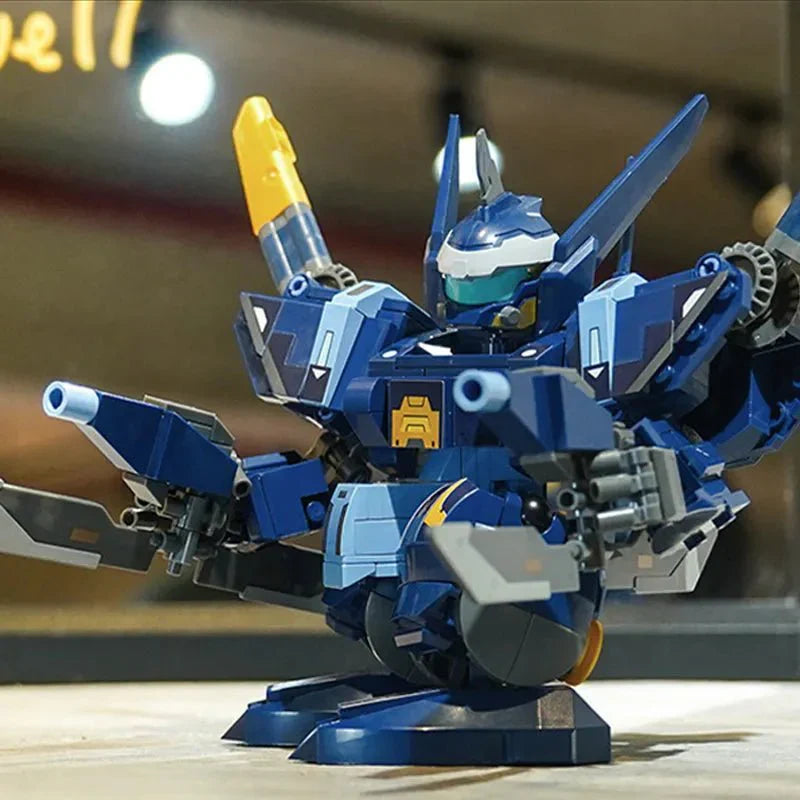 Movie Neutron Star Mecha Robot Warrior Bricks Toy | 489pcs - Movie Neutron Star Mecha Robot Warrior Bricks Toy - vue 7 | Power Blockz