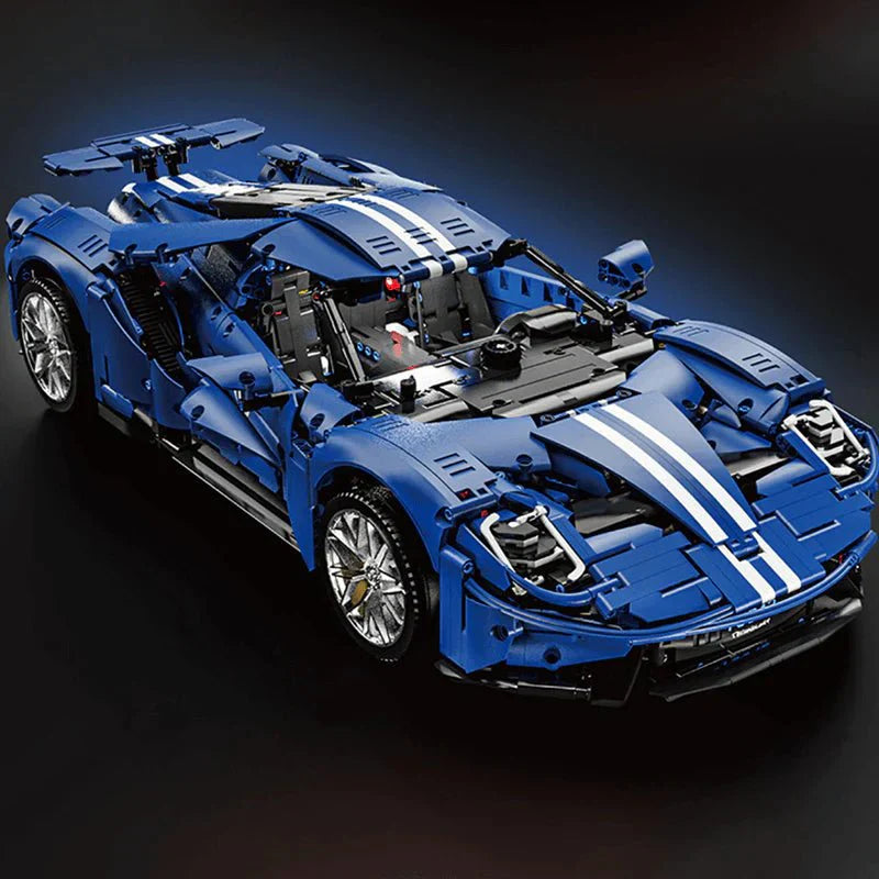 TGL T5042B - Blue - Static - Heritage GT40 Le Mans Icon - vue 12 | Power Blockz
