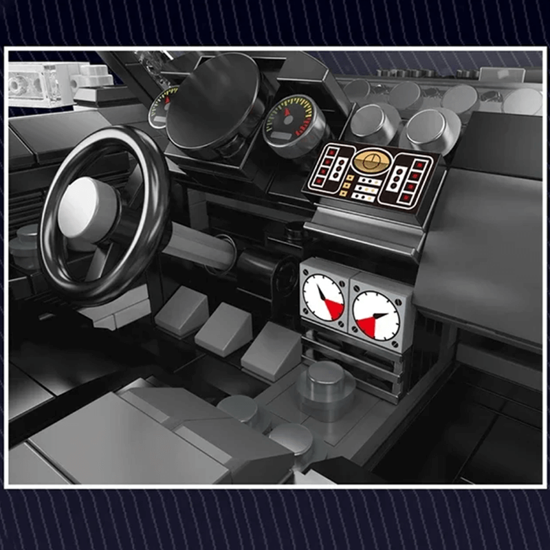 Mould King 10031 - British Phantom Luxury Convertible - vue 5 | Power Blockz