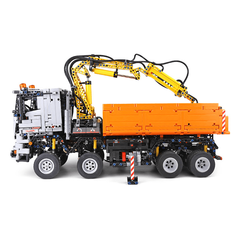 Mould King 19007 - RC Clamshell Excavator Truck - vue 4 | Power Blockz