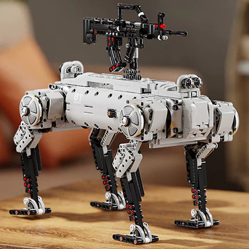 12GO 96009 - Military Robot Dog - vue 3 | Power Blockz