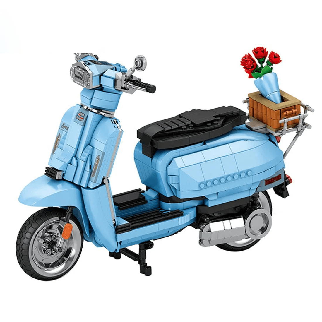 Reobrix 11036 - Orange - Lambretta V200 Special - vue 3 | Power Blockz