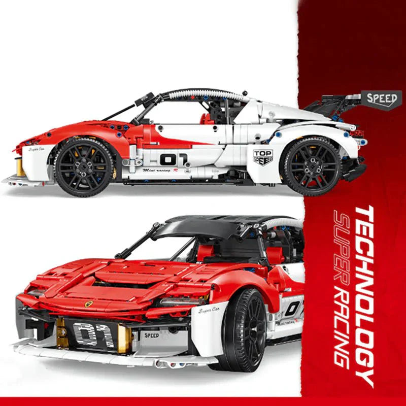 Jiestar JD009 - Static Version - Electric GT Concept Racer - vue 3 | Power Blockz
