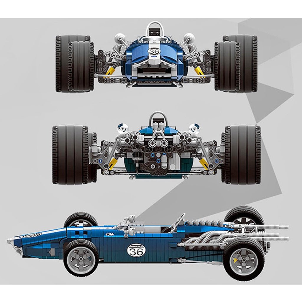 Xingbao 03022 - 1967 Eagle V12 Grand Prix Racer - vue 4 | Power Blockz