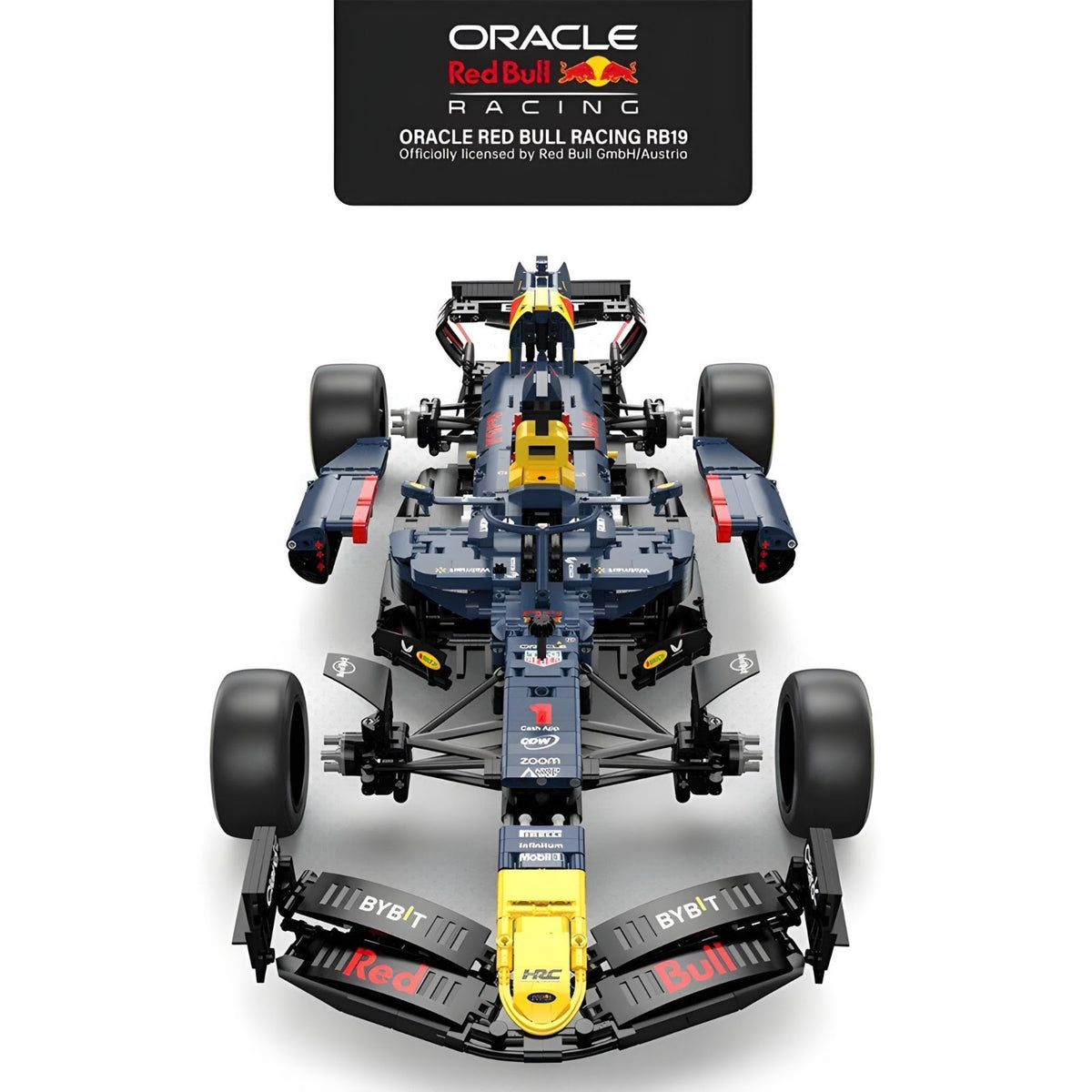 Rastar 92400 - 2023 RB19 Formula 1 Racer - vue 18 | Power Blockz