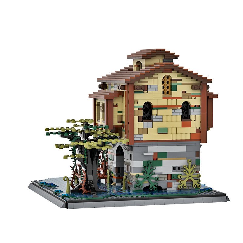 Gobricks MOC-29779 - Swamp Hideout - vue 3 | Power Blockz