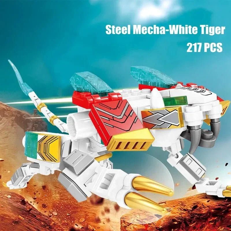 Transforming Mecha Of Steel Robot Bricks Toy | 861pcs - Transforming Mecha Of Steel Robot Bricks Toy - vue 7 | Power Blockz