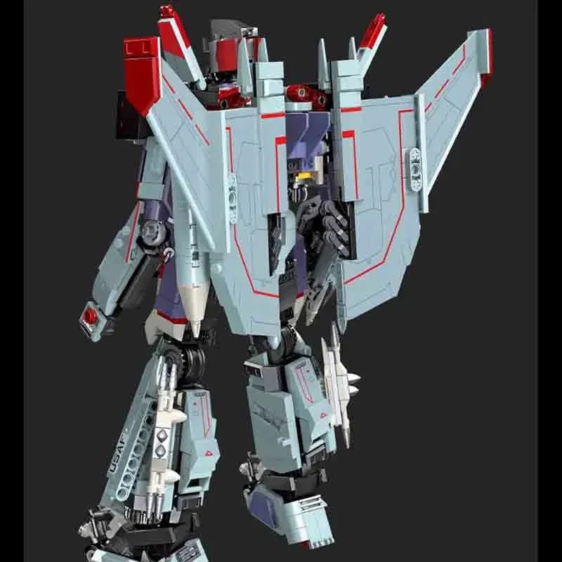 Super Hero Blitz Wing Mecha Robot Warrior Bricks Toy - Super Hero Blitz Wing Mecha Robot Warrior Bricks Toy - vue 2 | Power Blockz