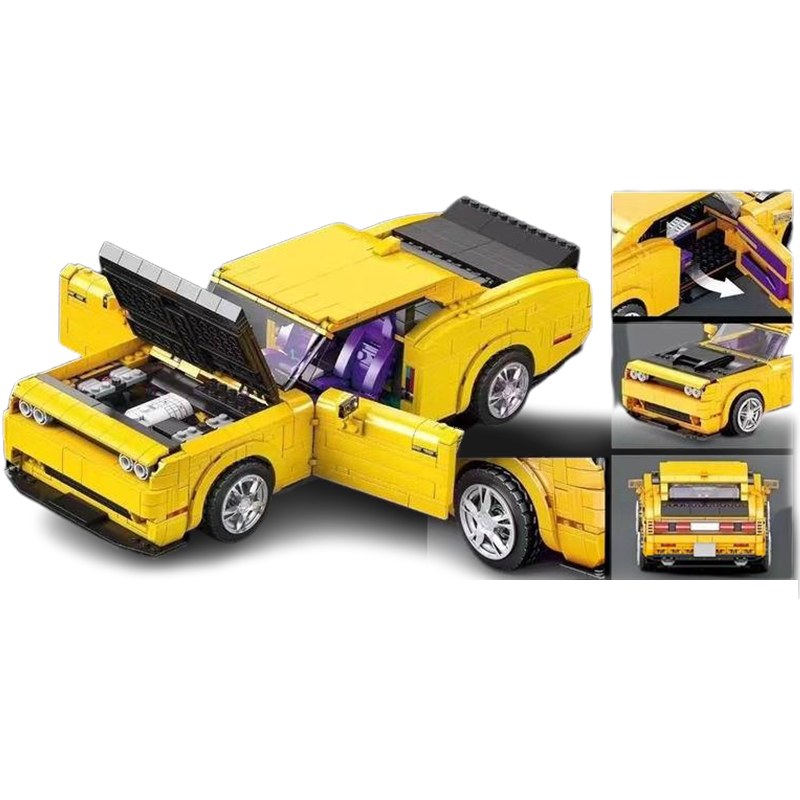 Reobrix 11030 - Powerful American Muscle Car - vue 3 | Power Blockz