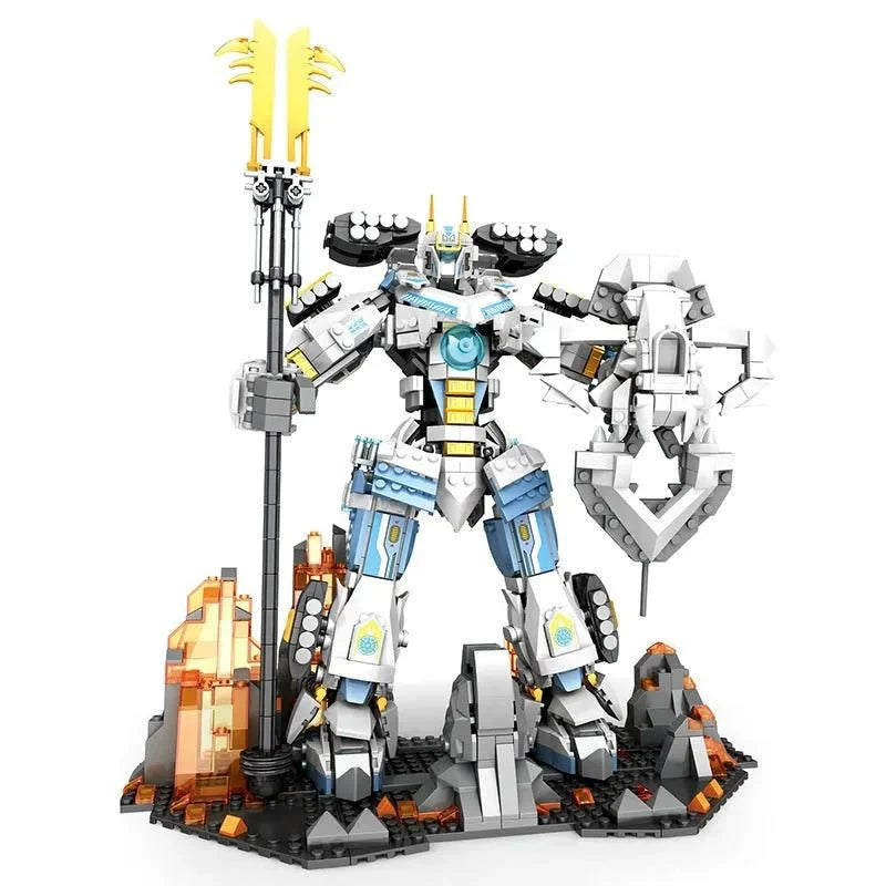 Samurai Titan Warrior Mecha | 1588pcs - Samurai Titan Warrior Mecha | Power Blockz