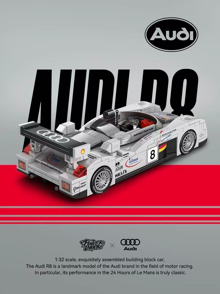 Power Build PB8813 - Le Mans Prototype V8 Racer - vue 10 | Power Blockz
