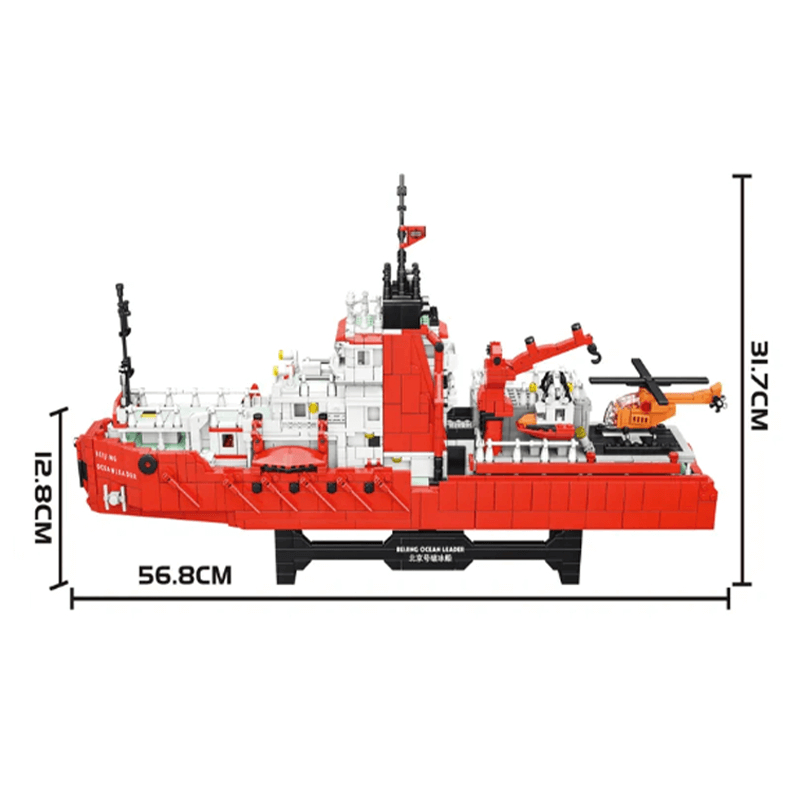 ZHBO 6877 - Beijing Ocean Leader Icebreaker - vue 7 | Power Blockz