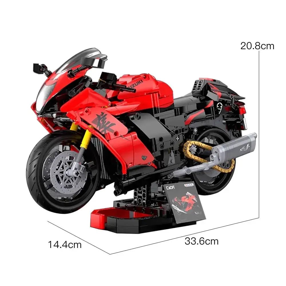CaDa C64051 - Suzuki Hayabusa - vue 9 | Power Blockz