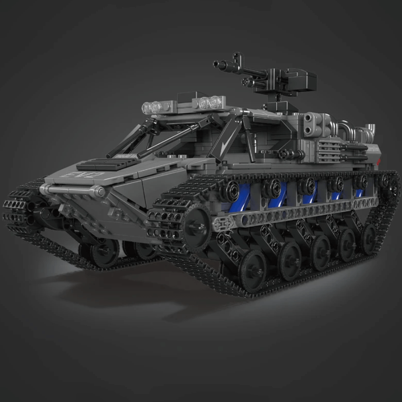 Mould King 20030 - All Terrain Military Tank EV2 - vue 2 | Power Blockz