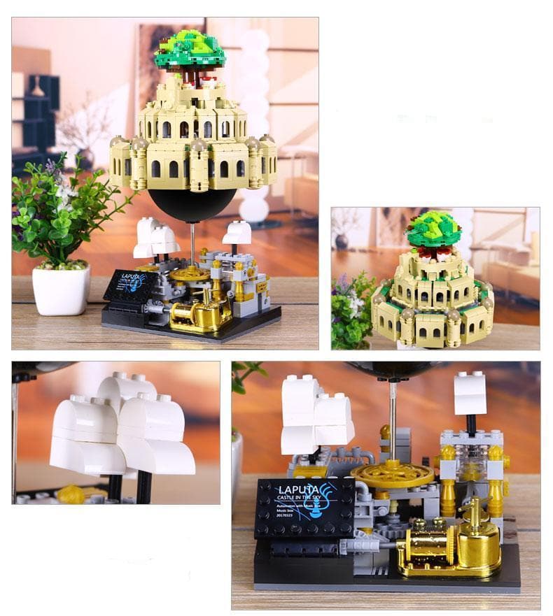 Xingbao XB-05001 - Castle in the Sky - vue 3 | Power Blockz