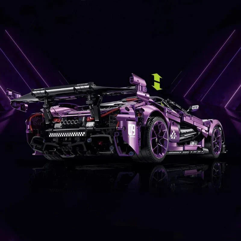 Guly 10617 - Satin Purple P1 GTR - vue 2 | Power Blockz