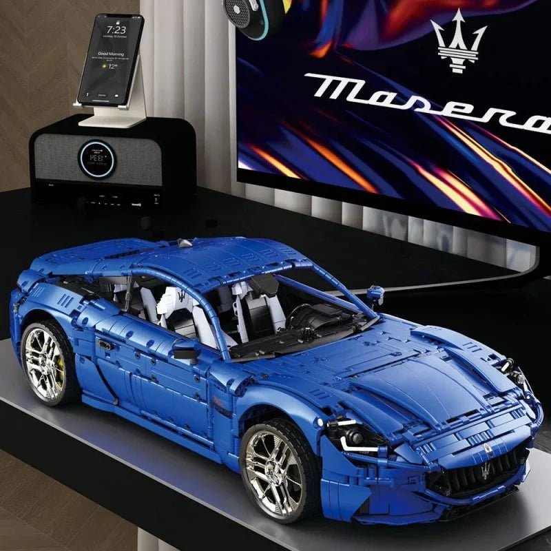 Reobrix 11010 - Maserati GranTurismo Blue Edition - vue 2 | Power Blockz