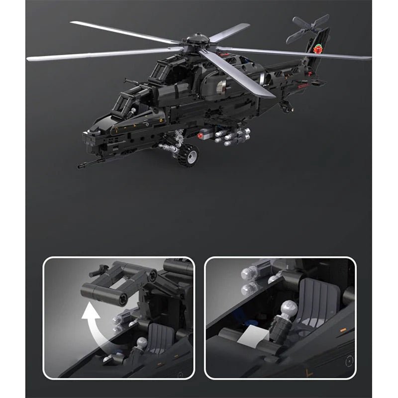 CaDa C61005W - Remote Controlled Helicopter - vue 7 | Power Blockz