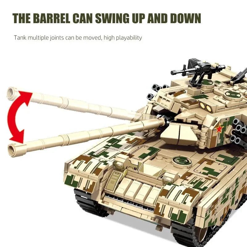 Mecha Transformers Robot Battle Tank Deformation Bricks Toy | 1306pcs - Mecha Transformers Robot Battle Tank Deformation Bricks Toy - vue 5 | Power Blockz