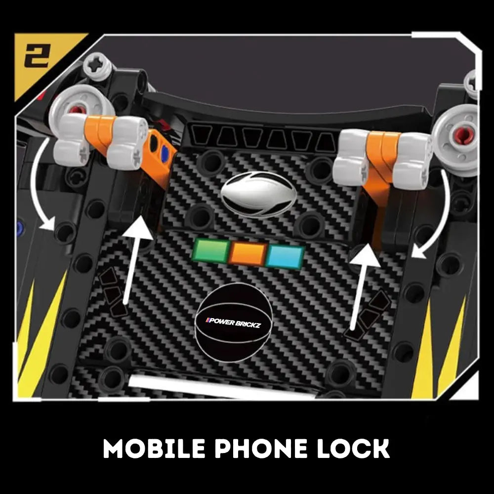 Kaixing 96218 - 1:1 CSL Elite GT3 F1 Steering Wheel - vue 10 | Power Blockz