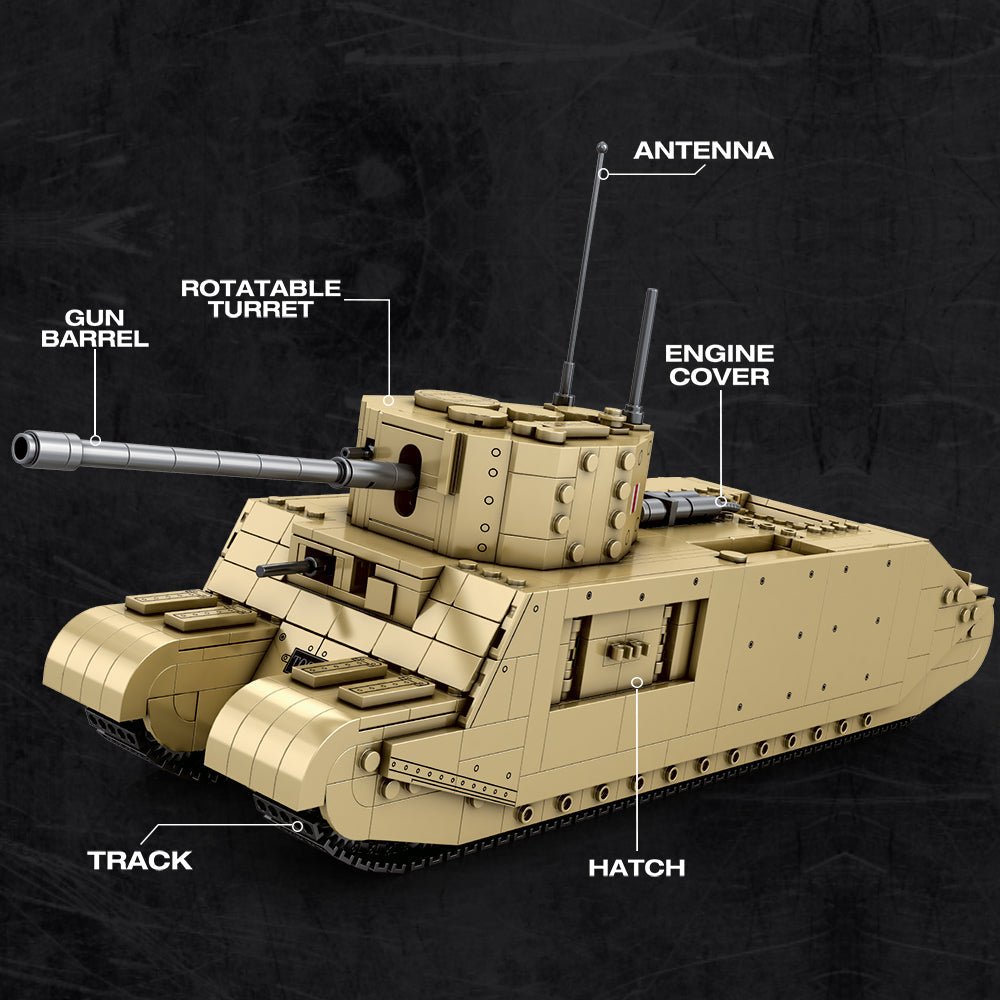 Reobrix 77032 - TOG II World of tanks - vue 2 | Power Blockz