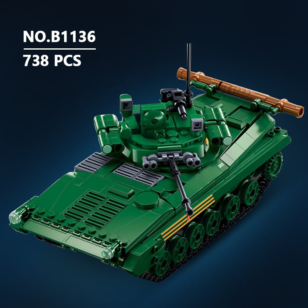 Sluban M38-B1136 - BMP-2MS Infantry Gighting Vehicle - vue 2 | Power Blockz