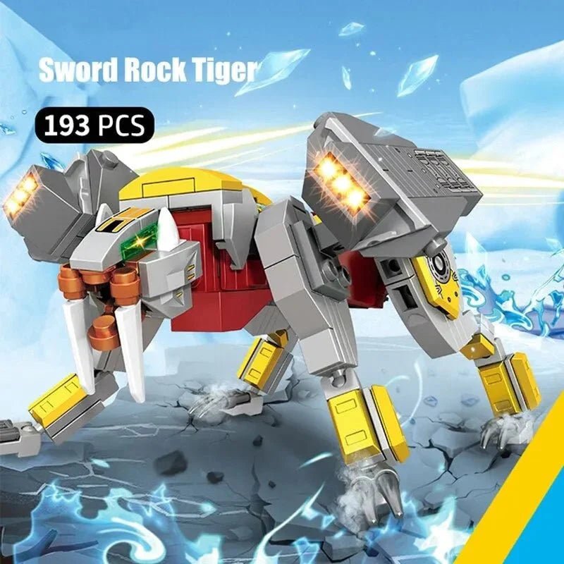 Transforming Mecha Robot Therion Totems Bricks Toy | 868pcs - Transforming Mecha Robot Therion Totems Bricks Toy - vue 7 | Power Blockz