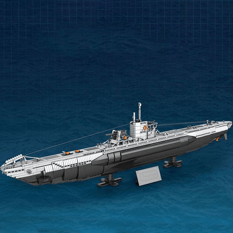 Reobrix 33050 - German U Boat - vue 8 | Power Blockz