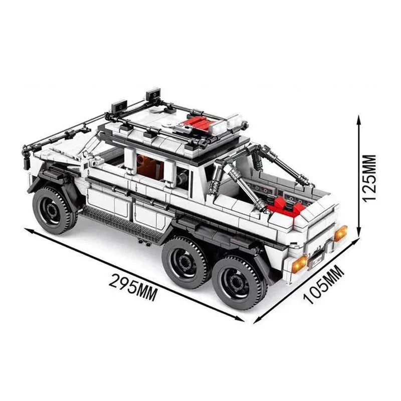 Sembo SY8403 - 6x6 Luxury Off-Road Beast - vue 3 | Power Blockz