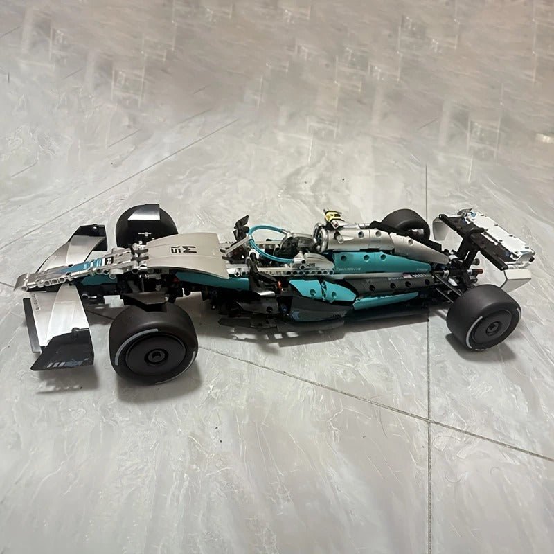 AMG F1 W15 | 1980pcs - AMG F1 W15 - vue 8 | Power Blockz
