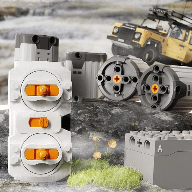 YC-23029 - Land Rover Defender Safari Edition - vue 10 | Power Blockz