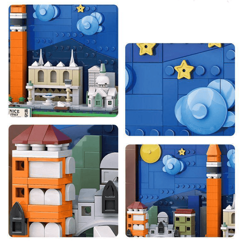Wange 4928 - Venice Skyline - vue 3 | Power Blockz