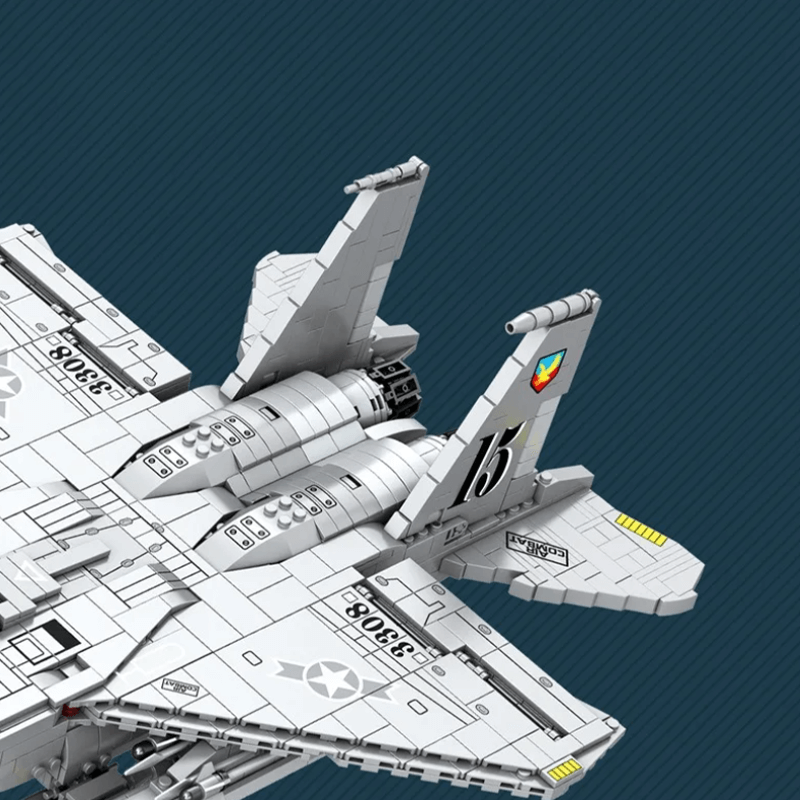 Reobrix 33034 - F-15 Strike Eagle - vue 6 | Power Blockz