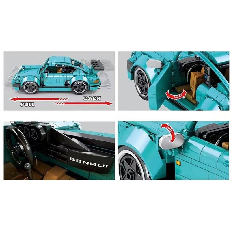 Sembo 8310 - Elegant 911 Sport Coupe - vue 3 | Power Blockz